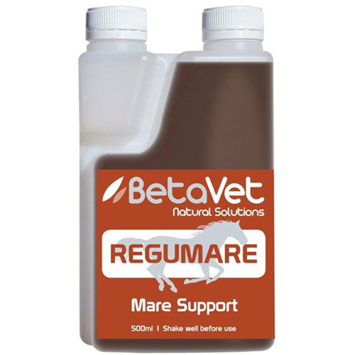 BetaVet Natural Solutions Horse Regumare Mare Support Supplement 500ml