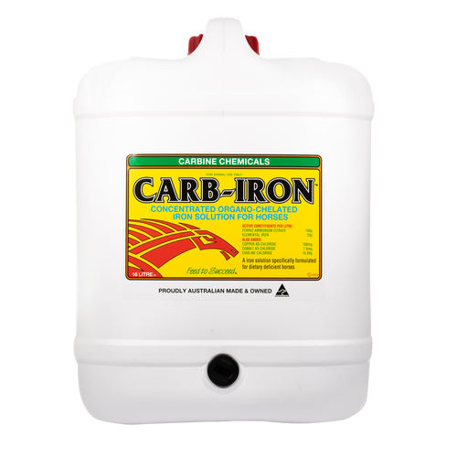 Carbine Carb-Iron Oral Iron Solution for Horses 16L 