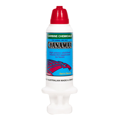 Carbine Cyanamax Oral Vitamin B12 Solution for Horses & Ponies 120ml