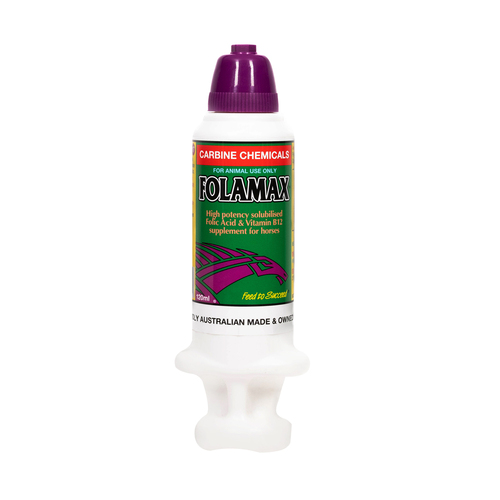 Carbine Folamax Oral Folic Acid & Vitamin B12 Solution for Horses 120ml