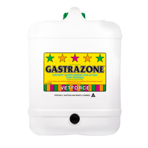 Carbine Gastrazone Dietary Gastrointestinal Solution for Horses 16L