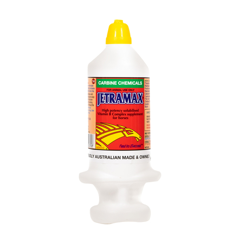 Carbine Jetramax 600ml Vitamin B12 Supplement Horses 