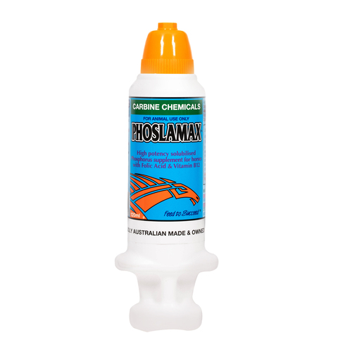 Carbine Phoslamax Phosphorous Folic Vitamin B Solution Horses 120ml 