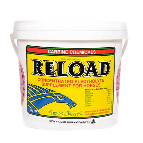 Carbine Reload Oral Electrolye Reinforcement Supplement Horse 5kg 