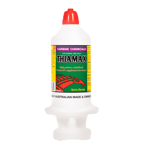Carbine Thiamax Oral Vitamin B1 Solution for Horses 600ml 
