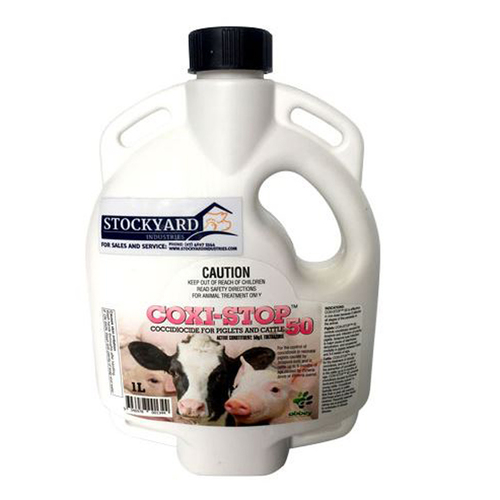 Coxi Stop 50 Coccodiocide Solution for Piglets & Cattle 1L