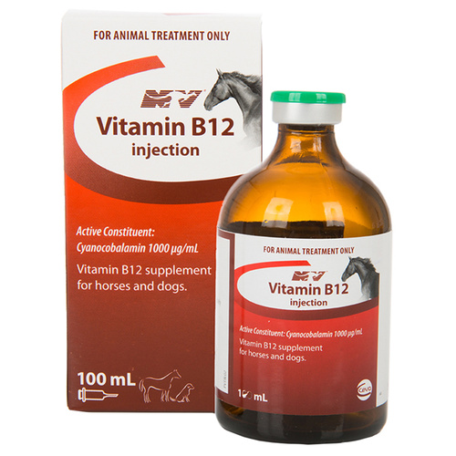 Ceva Vitamin B12 Complex For Horses Dogs Vitamins 100ml 
