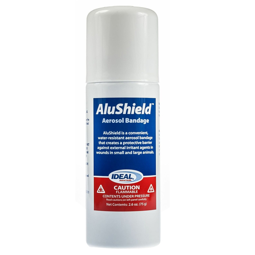 AluShield Water-Resistant Aerosol Bandage for Animals 75g