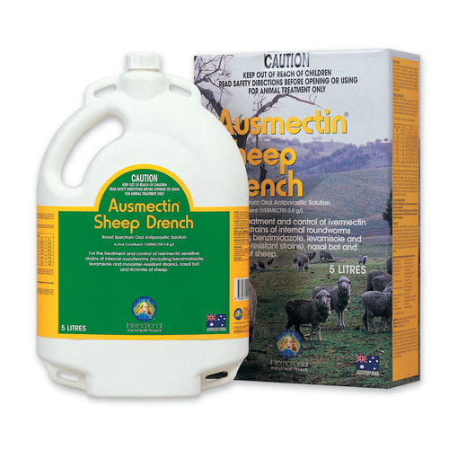 IAH Ausmectin Sheep Drench Oral Solution 5L