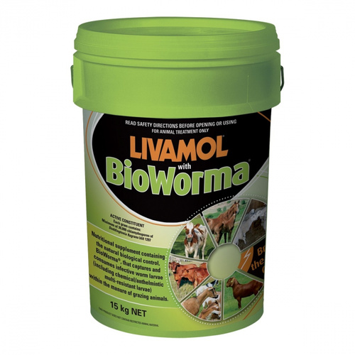 IAH Livamol With Bioworma Horse Nutritional Supplement 15kg 