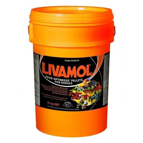 IAH Livamol Horse Feed Optimiser Pellets 15kg 