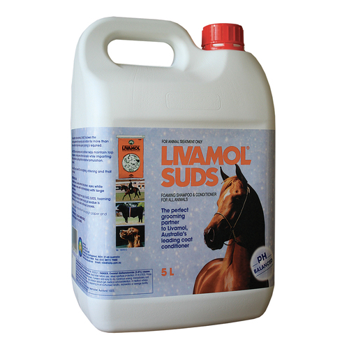IAH Livamol Suds Animal Foaming Shampoo & Conditioner 5L