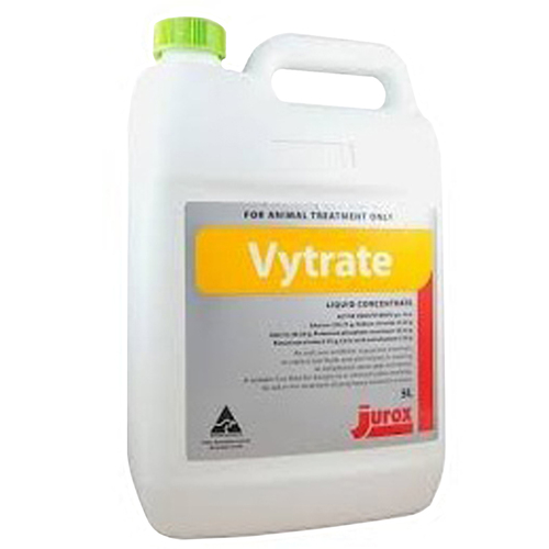 Jurox Vytrate Liquid Animal Rehydration Treatment 5L