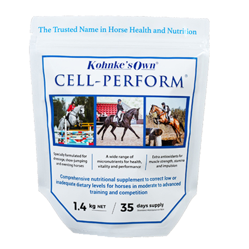 Kohnkes Own Cell Perform Horse Vitamin Supplement 1.4kg 