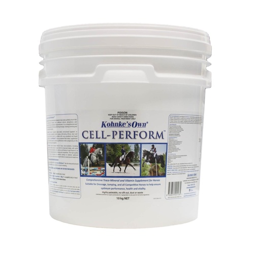 Kohnkes Own Cell Perform Horse Vitamin Supplement 10kg 