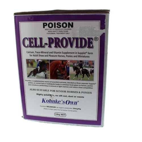 Kohnkes Own Cell Provide Horse Supplement 10kg 