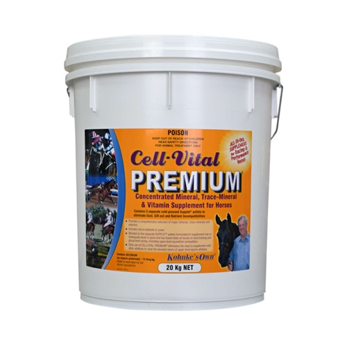 Kohnkes Own Cell Vital Premium Horse Vitamin & Mineral Supplement 20kg 
