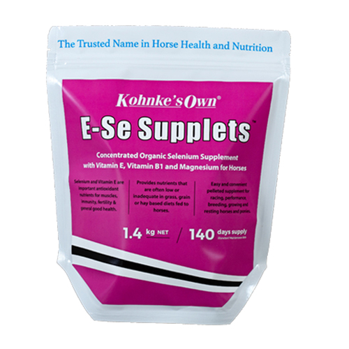 Kohnkes Own E-Se Horse Vitamin E & Organic Selenium Supplets 1.4kg 