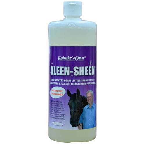 Kohnkes Own Kleen Sheen Horse Shampoo 1L 