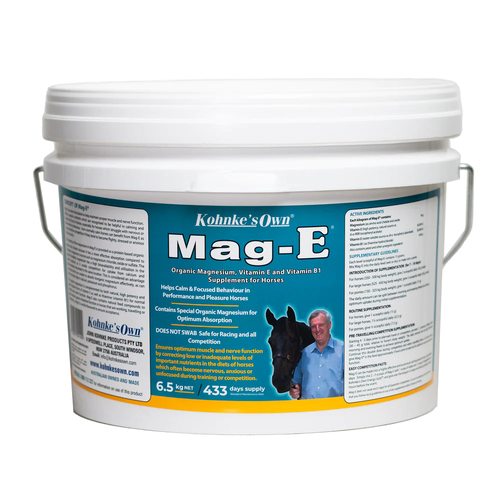 Kohnkes Own Mag-E Magnesium Vitamin E & B1 Horse Supplement 6.5kg