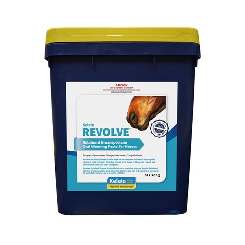 Kelato Revolve Broad Spectrum Rotational Horse Wormer Bucket 30 x 32.5g