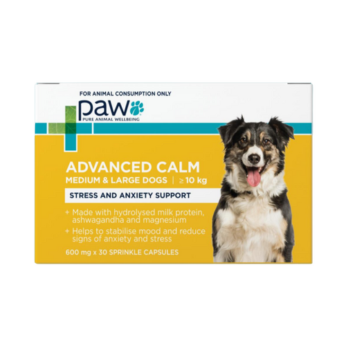 PAW Advanced Calm Stress & Anxiety Support for Medium & Large Dogs 30 Pack