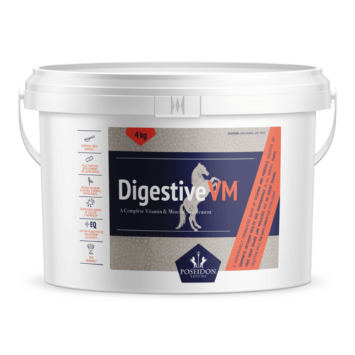 Poseidon Digestive VM Horse Vitamin & Mineral Supplement 4kg Tub