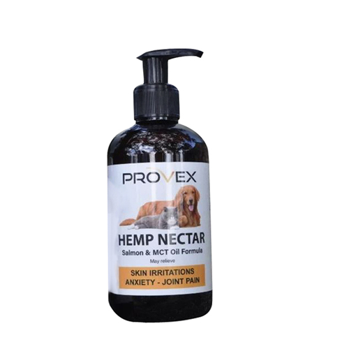 Provex Hemp Nectar Salmon & MCT Oil Feed Supplement for Cats & Dogs 250ml