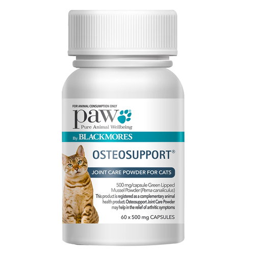 Paw Osteosupport Cat Joint Care Treatment Powder 60 Pack 