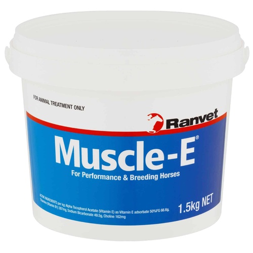 Ranvet Muscle E Horses Performance & Breeding Supplement 1.5kg