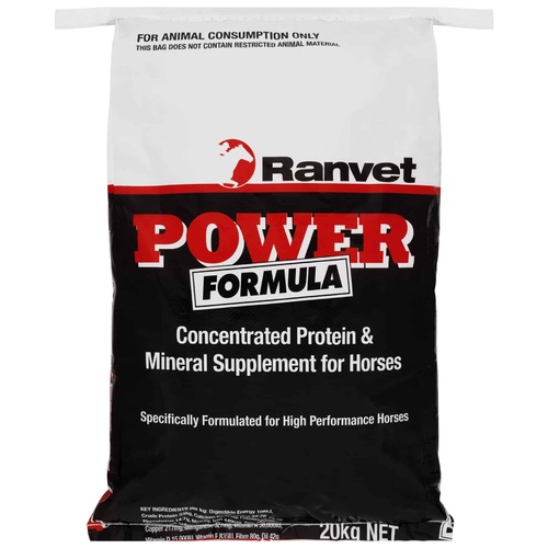 Ranvet Power Formula Horses Protein & Mineral Supplement 20kg