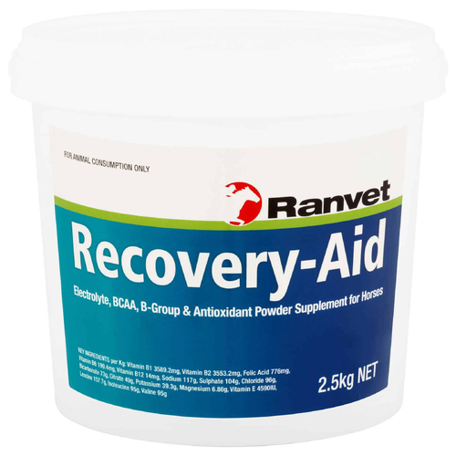 Ranvet Recovery Aid Powder Horses Vitamin Training Aid 2.5kg