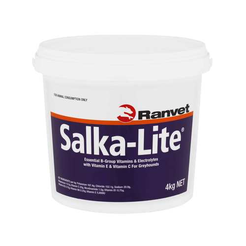 Ranvet Salka-Lite B-Group Vitamins & Electrolytes Greyhound Supplement 4kg