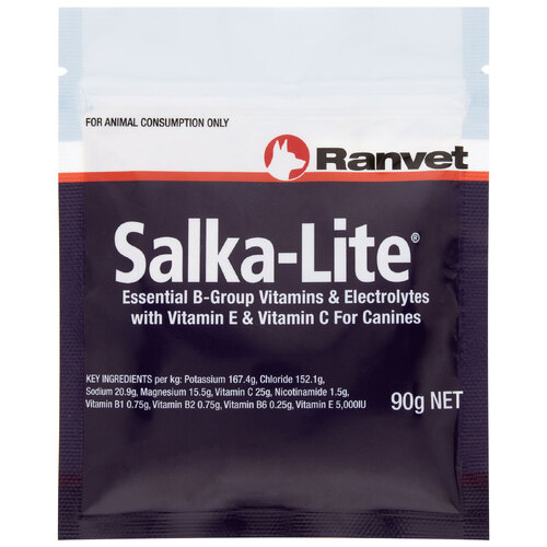 Ranvet Salka Lite B-Group Vitamins & Electrolytes for Greyhounds 90g