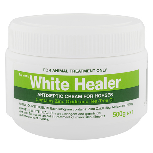 Ranvet White Healer Horses Antiseptic Treatment Cream 500g