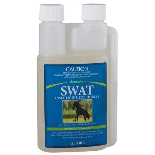 Pharmachem Swat Insecticide Low Irritant Fly Control for Horses 250ml