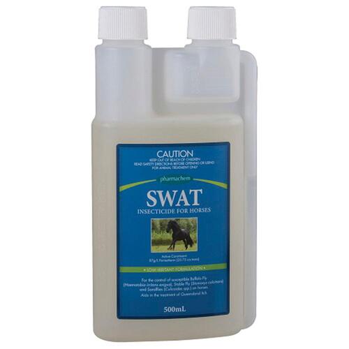 Pharmachem Swat Insecticide Low Irritant Fly Control for Horses 500ml