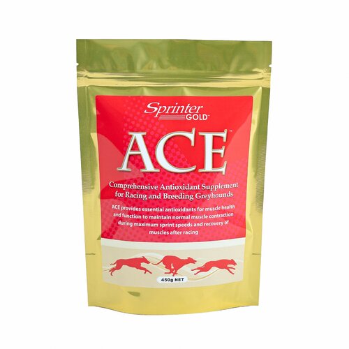 Sprinter Gold Ace Antioxidant Formula Greyhound Supplement 450g