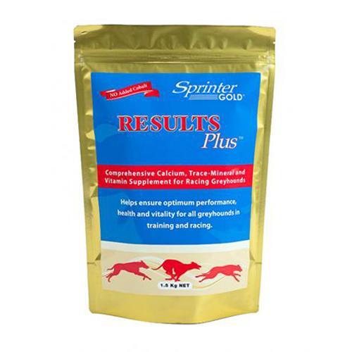 Sprinter Gold Results Plus Calcium & Vitamin Greyhound Supplement 1.5kg