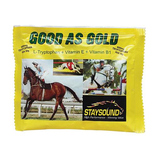 Staysound Good As Gold Vitamin Horse Supplement 10 x 50g