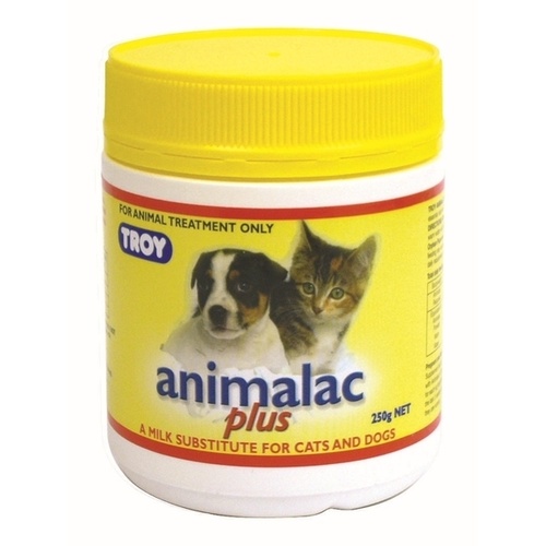 Troy Animalac Plus Pet Milk Powder Substitute Pet Cat Dog 250g