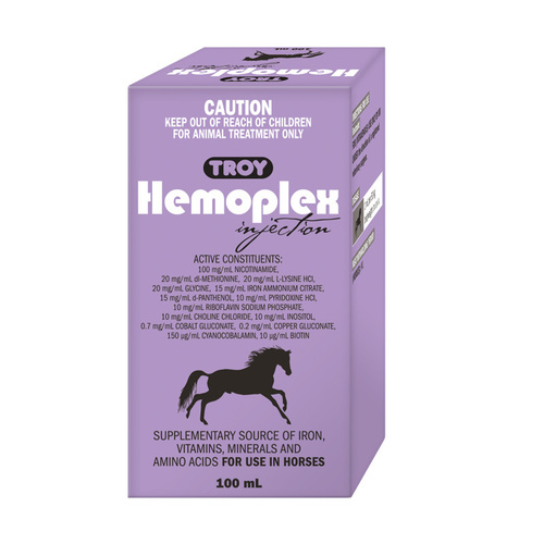 Troy Hemoplex Iron Vitamin Supplement 100ml 