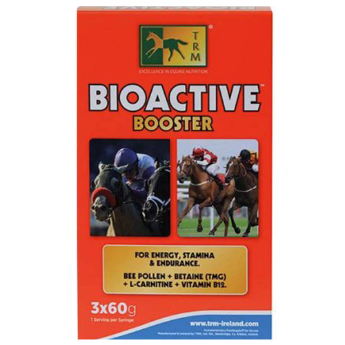 TRM Bioactive Booster Energy Stamina Horse Supplement 3 x 60g 