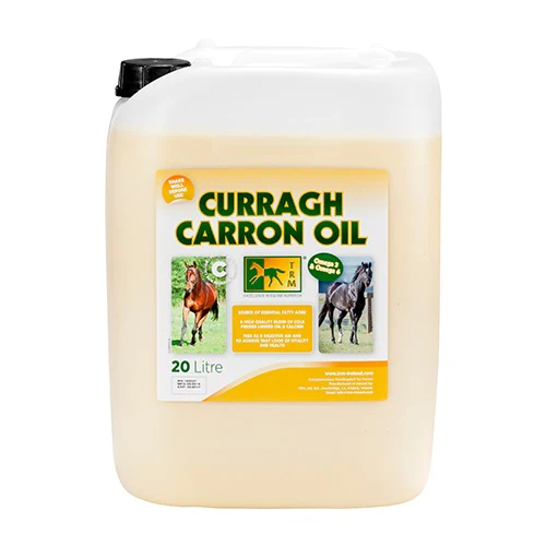 TRM Currah Carron Oil Omega 3 6 Coat Horse Supplement 20L 