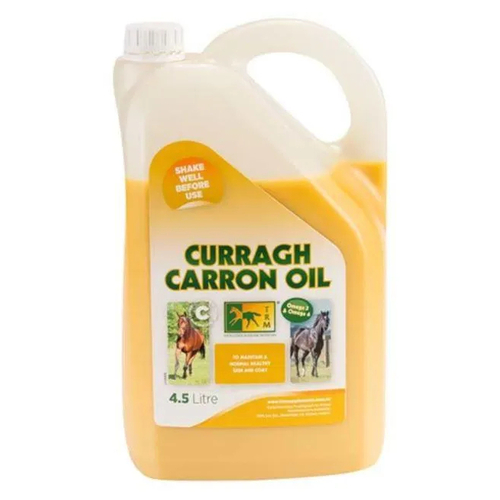 TRM Currah Carron Oil Omega 3 6 Coat Horse Supplement 4.5L 