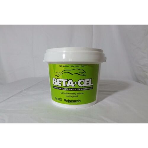 Virbac Betacel Electrolyte Replacer Supplement for Greyhounds 1kg