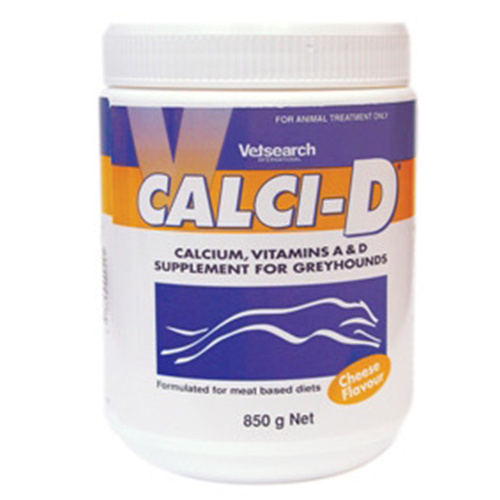 Virbac Vetsearch Calci-D Calcium Vitamin Supplement for Dogs 850g 