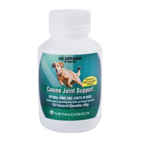 Vetalogica Canine Joint Support Dog Supplement 120 Pack
