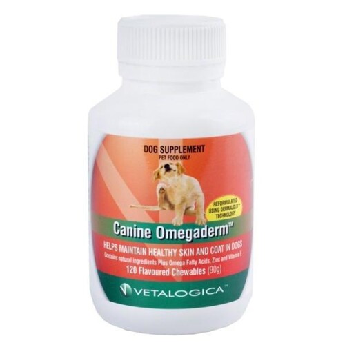 Vetalogica Canine Omegaderm Dog Supplement 120 Pack