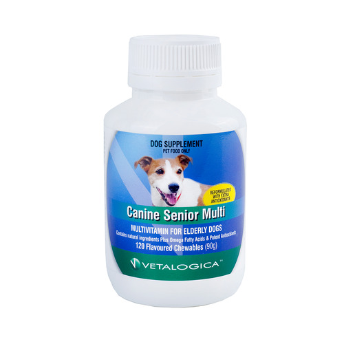 Vetalogica Canine Senior Multi Dog Supplement 120 Pack
